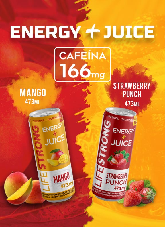 Life Strong Energy Drink Bebida energética