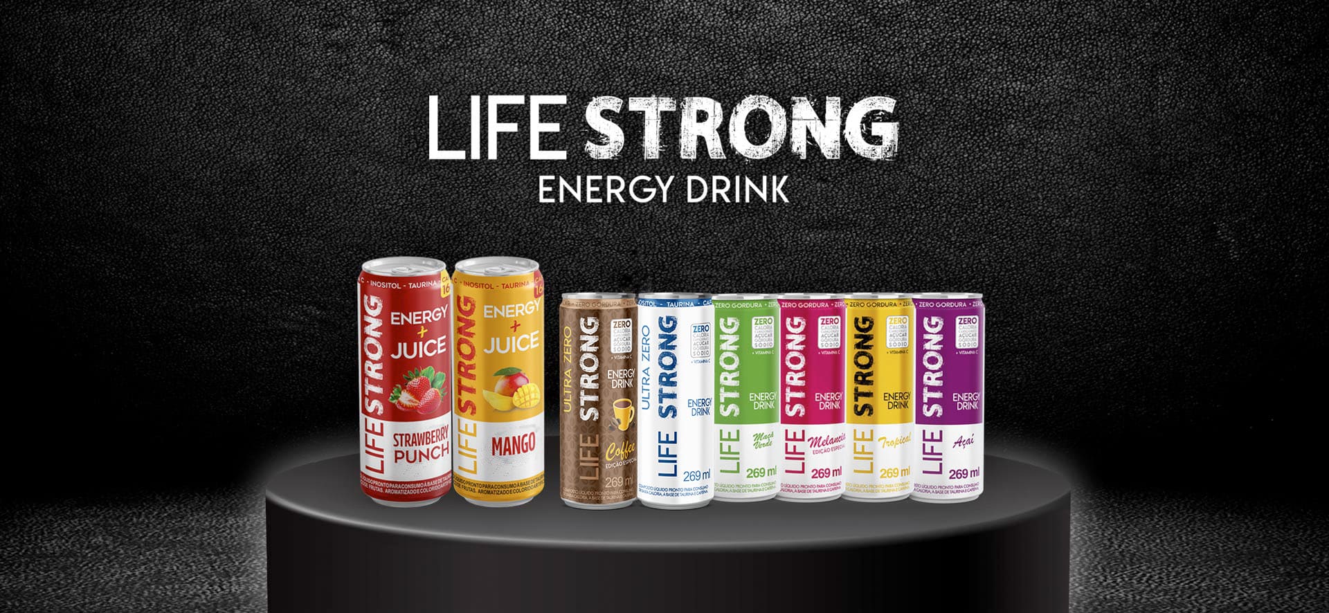 Life Strong Energy Drink Bebida energética